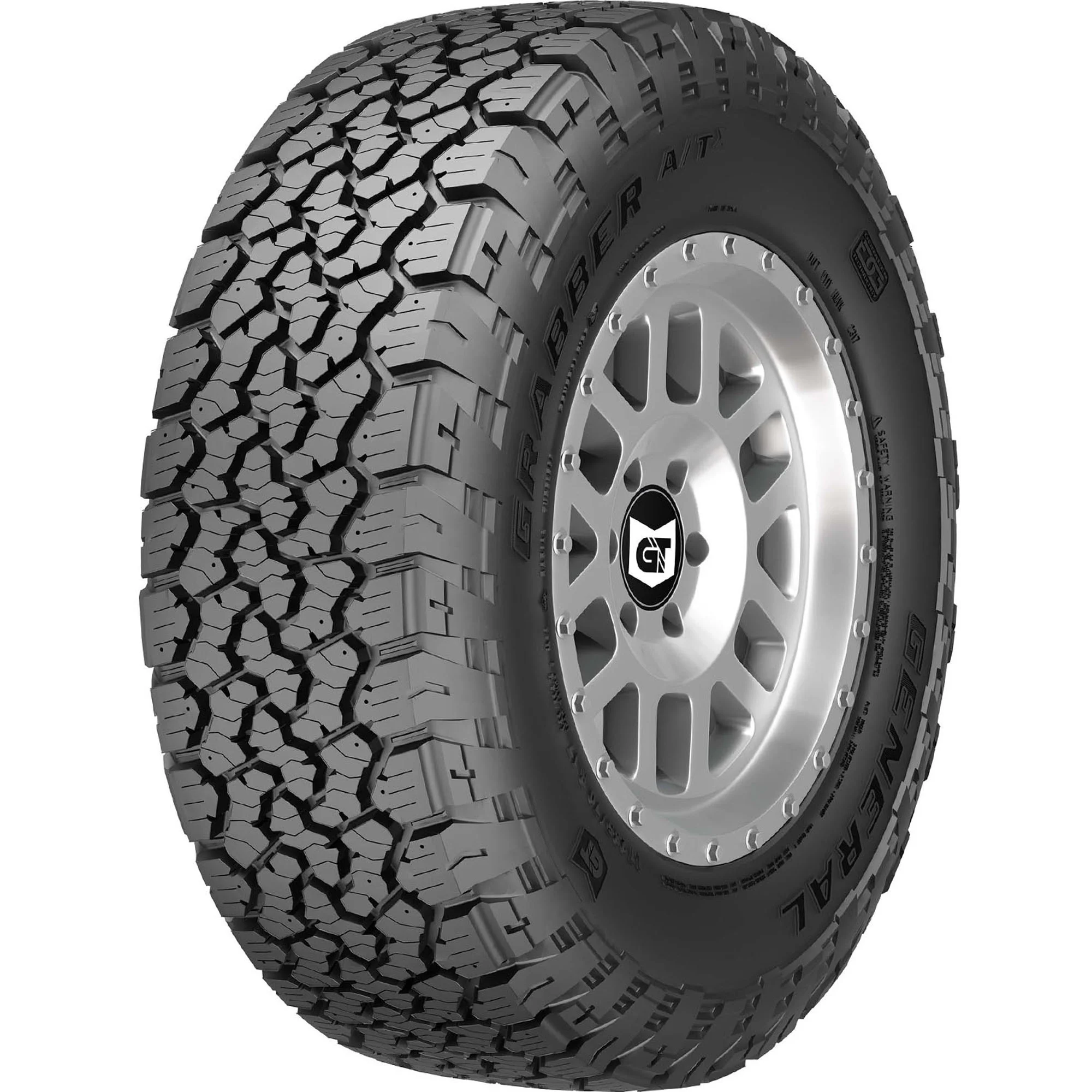 Set of 2 General Grabber A/TX LT35X12.50R18 123R E Tires