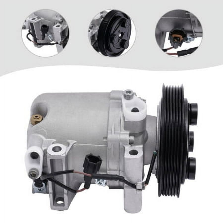 For Nissan Sentra 1.8L 2.0L AC A/C Compressor with Clutch 2000-2006 CO 10609JC