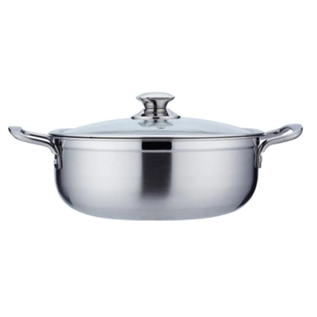 Stainless Steel Hot Pot Soup Pot Universal Pot Large Induction