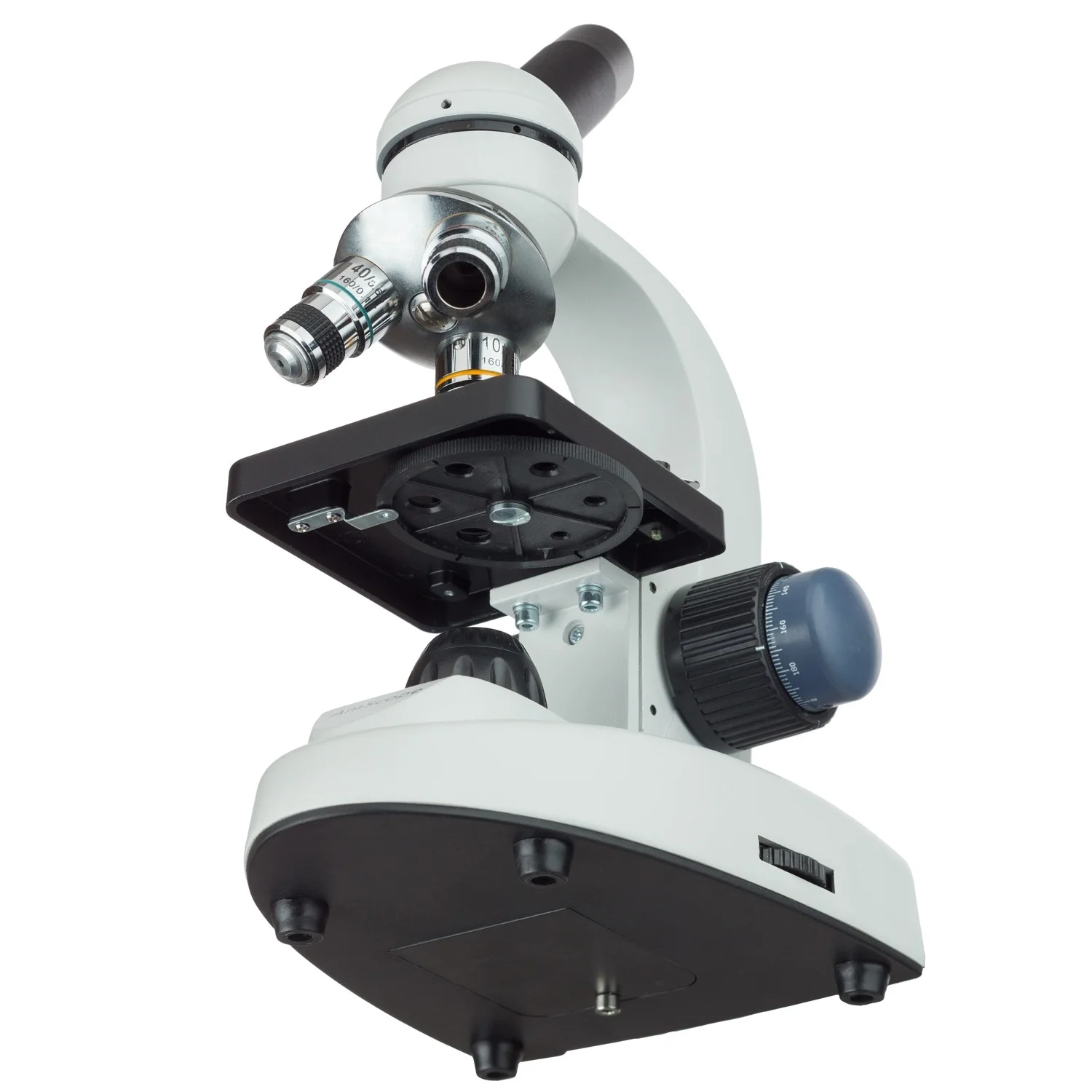 Student 40X-1000X Microscope Kit 360-Degree Rotating Monocular Head with USB Camera and Experiment Cards