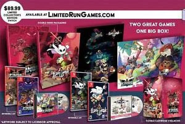 Switch Limited Run #2 + #3: The Tribute Treasure Box (Mercenary Kings/Flinthook)