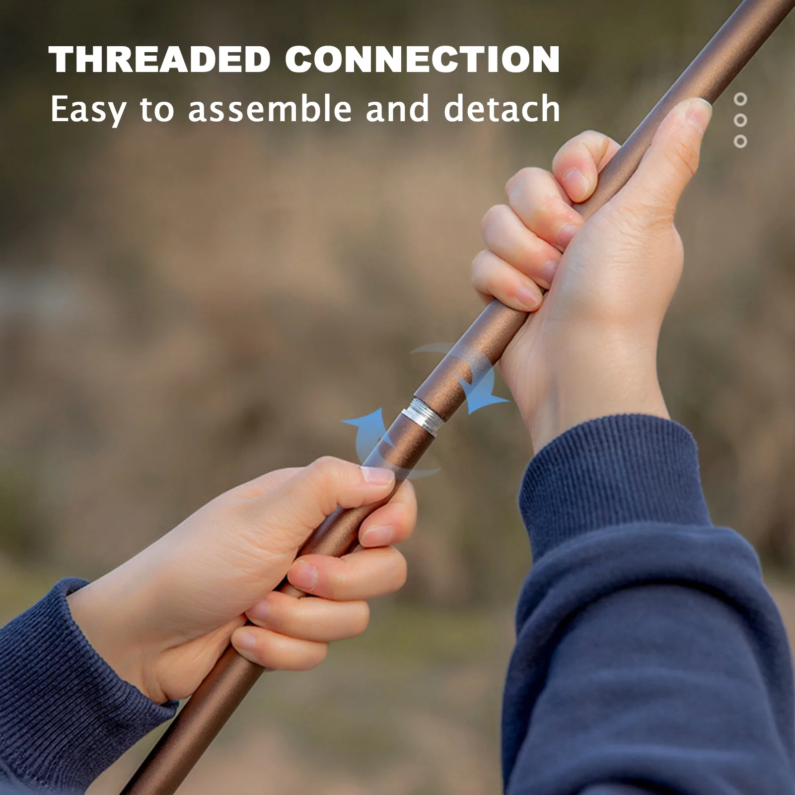 Gecheer Camping Lantern Hanger Camping Folding Lamp Pole Lightweight for Camping Hiking Fishing Green