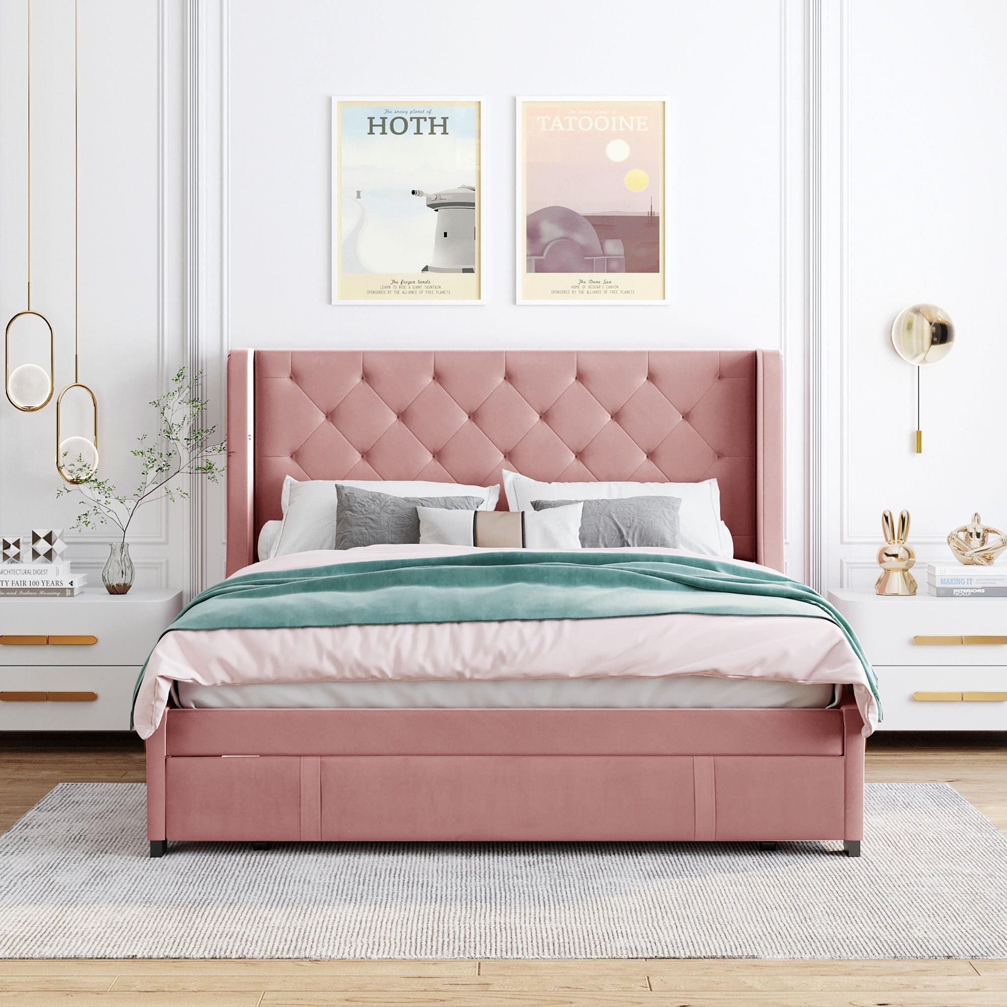 Royal Velvet Dream Bed