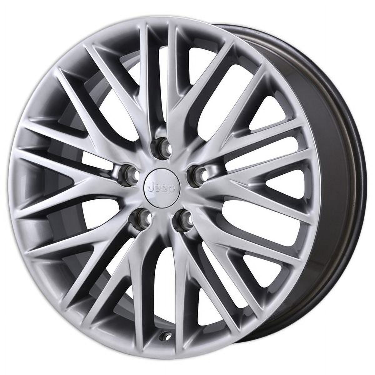 JEEP GRAND CHEROKEE 2017 - 2018 HYPER SILVER Factory OEM Wheel Rim (Not Replicas)