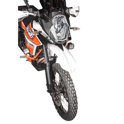 High Fender Kit White for KTM 1090 Adventure R 2017-2018