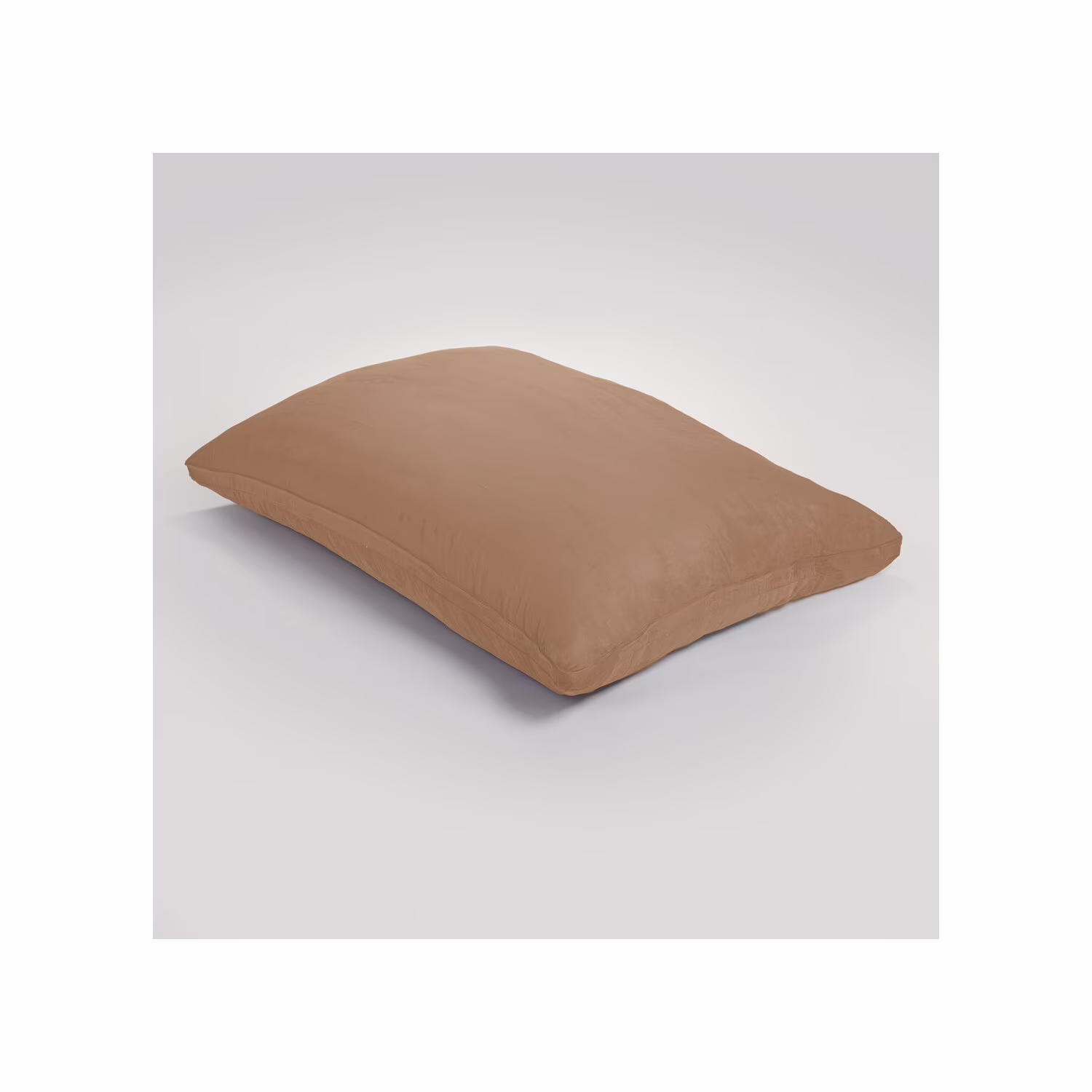 AJD Home Khaki Bean Bag Lounger Adult Size, Large Bean Bag Chair with Filler Included, Big Bean Bag Chairs for Adults