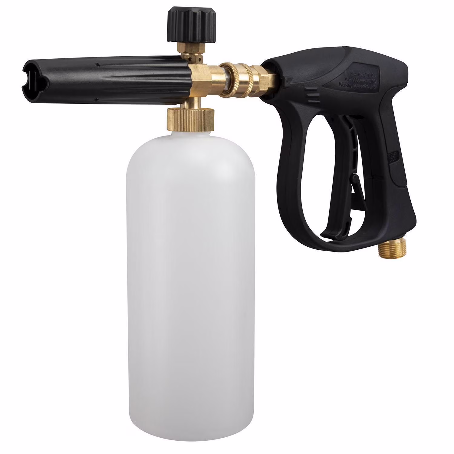 Autocraft Foam Cannon, Pressure Washer, 5 Nozzle Tips, 1 each, sold by each