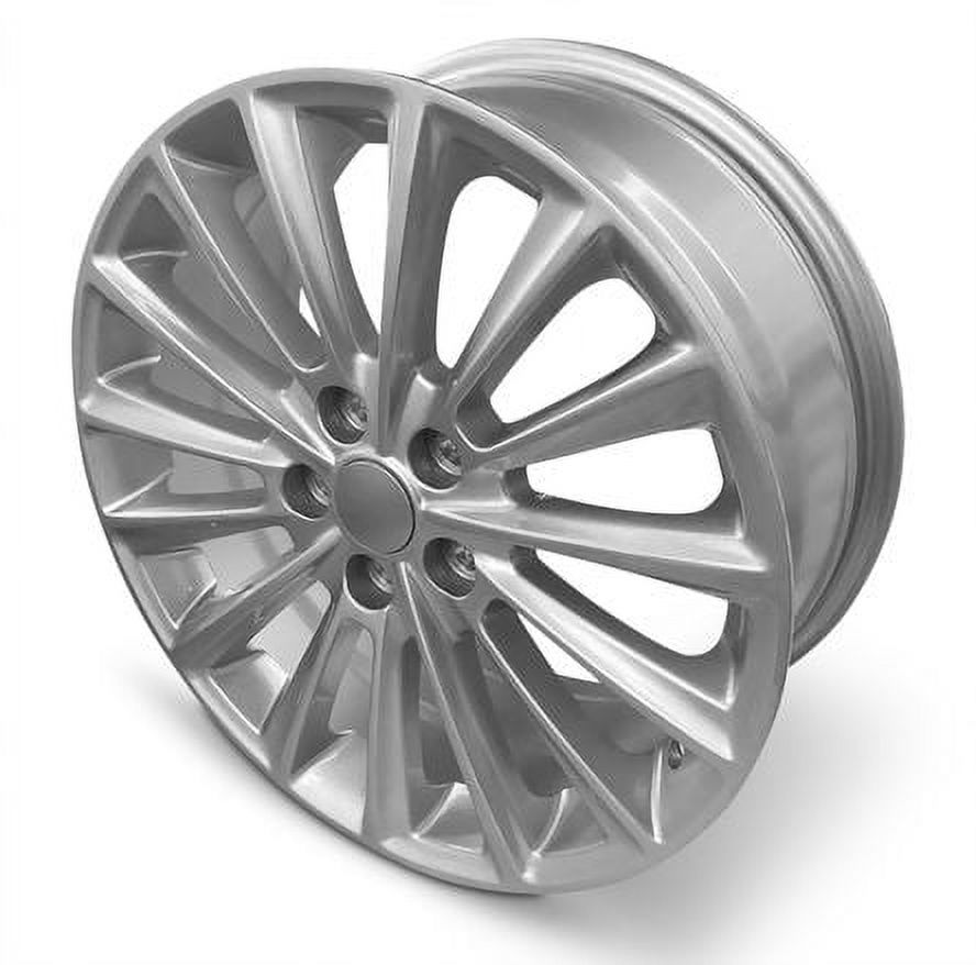 For 2012-2018 Ford Focus 17 Inch Painted Silver Rim - OE Direct Replacement - Road Ready Car Wheel