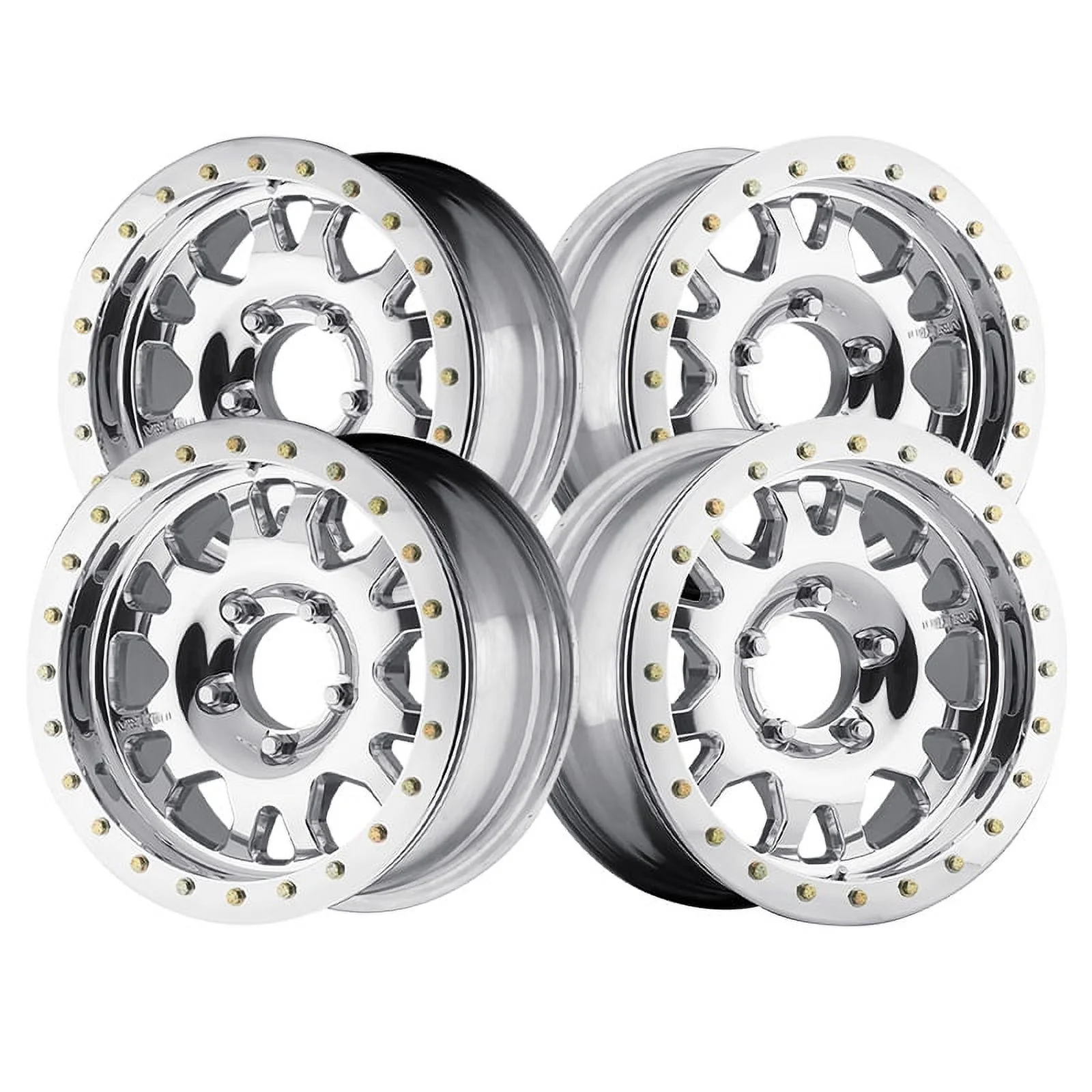 17x9 Ultra 103M X103 Xtreme Mch Pol Beadlock True Beadlock Wheel 6x5.5 (-13.7mm)