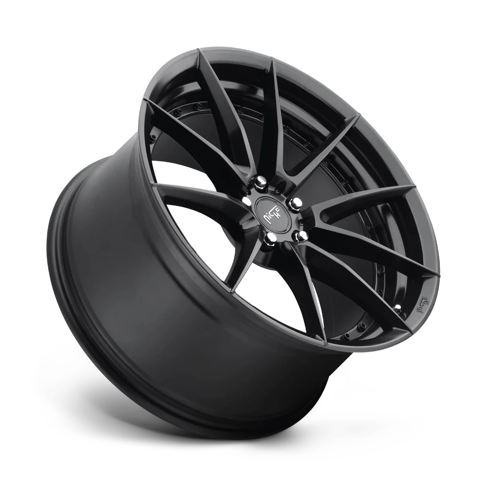 Niche M196 Sector 19X9.5 5X112 48Et 66.56Cb Matte Black Wheel