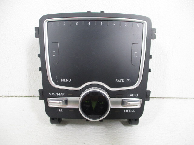 Pre-Owned 17 18 19 Audi Q7 Console Mounted Multimedia Navigation Menu Control OEM LKQ - Verify Specific Vehicle Fitment In Description - (Good)