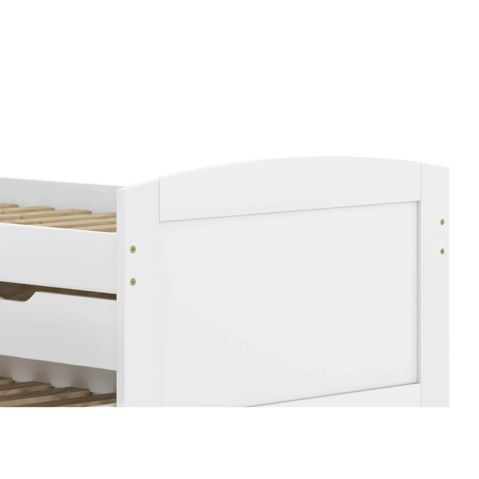 Adeptus Solid Wood Twin Day Bed with Trundle and Drawers