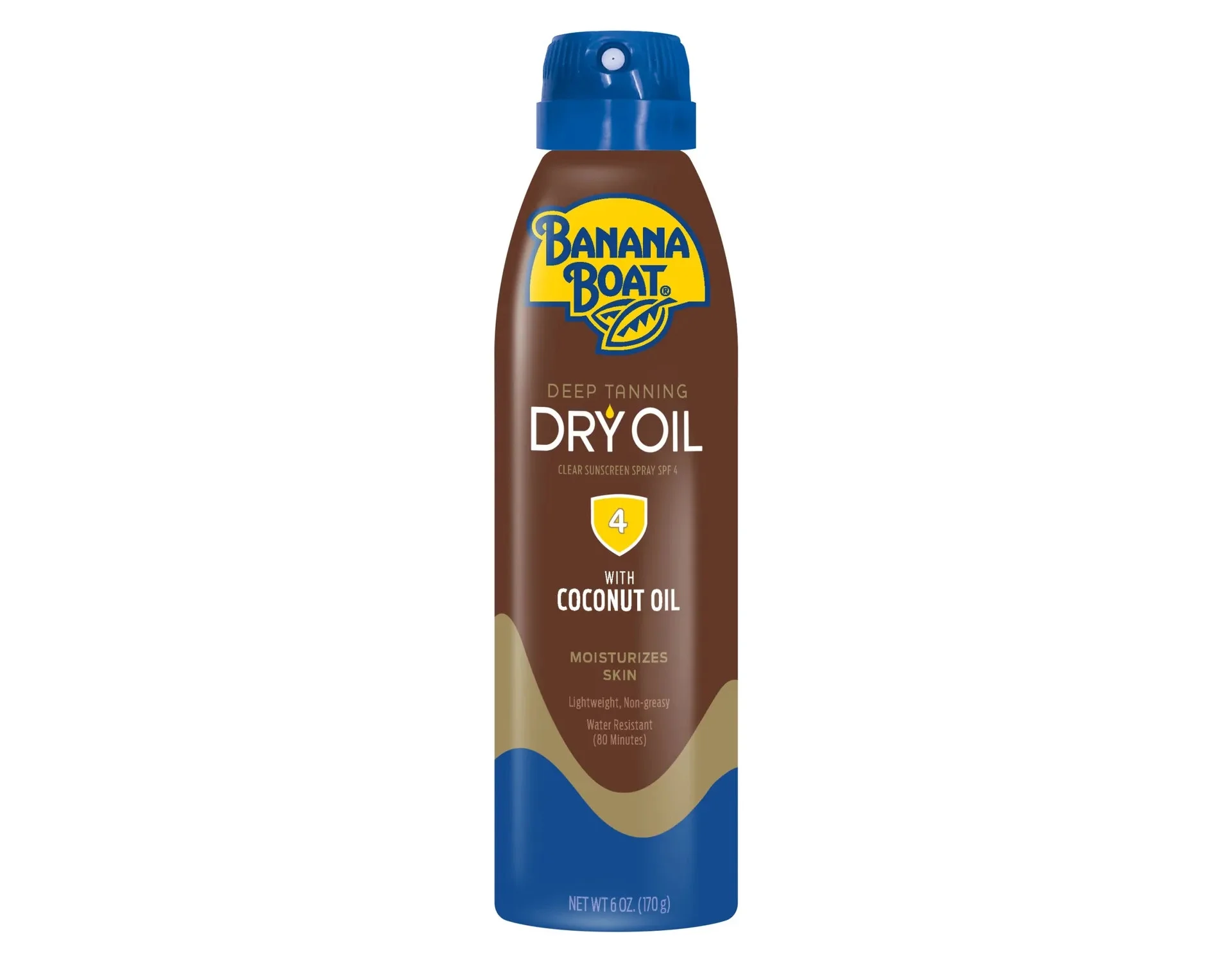 Banana Boat UltraMist Deep Tanning Dry Oil - SPF 4 - 6oz (Pack of 3)