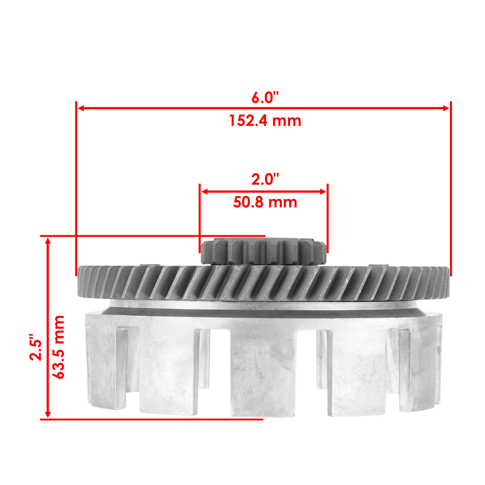 Primary Clutch Main Boss Hub Gear Basket Fits Yamaha Banshee 350 YFZ350 1987-06