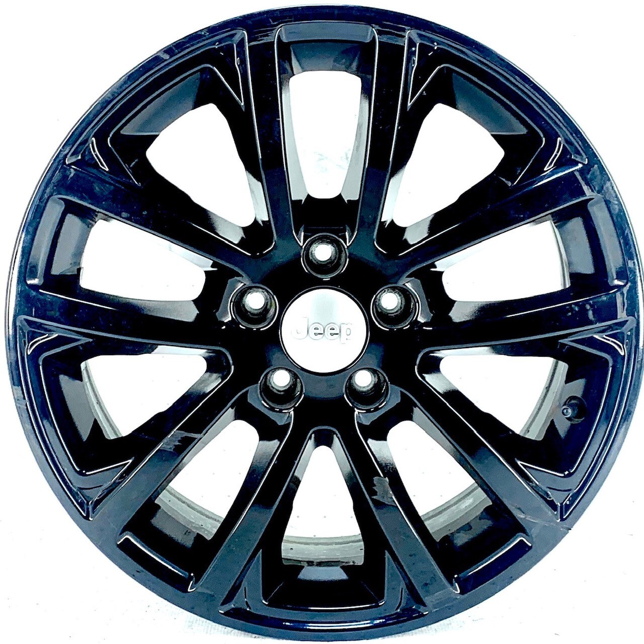 Pre-Owned 2019 Jeep Cherokee 17x7 Wheel Aluminum Painted 10 Spoke Option WFN OEM (Good)