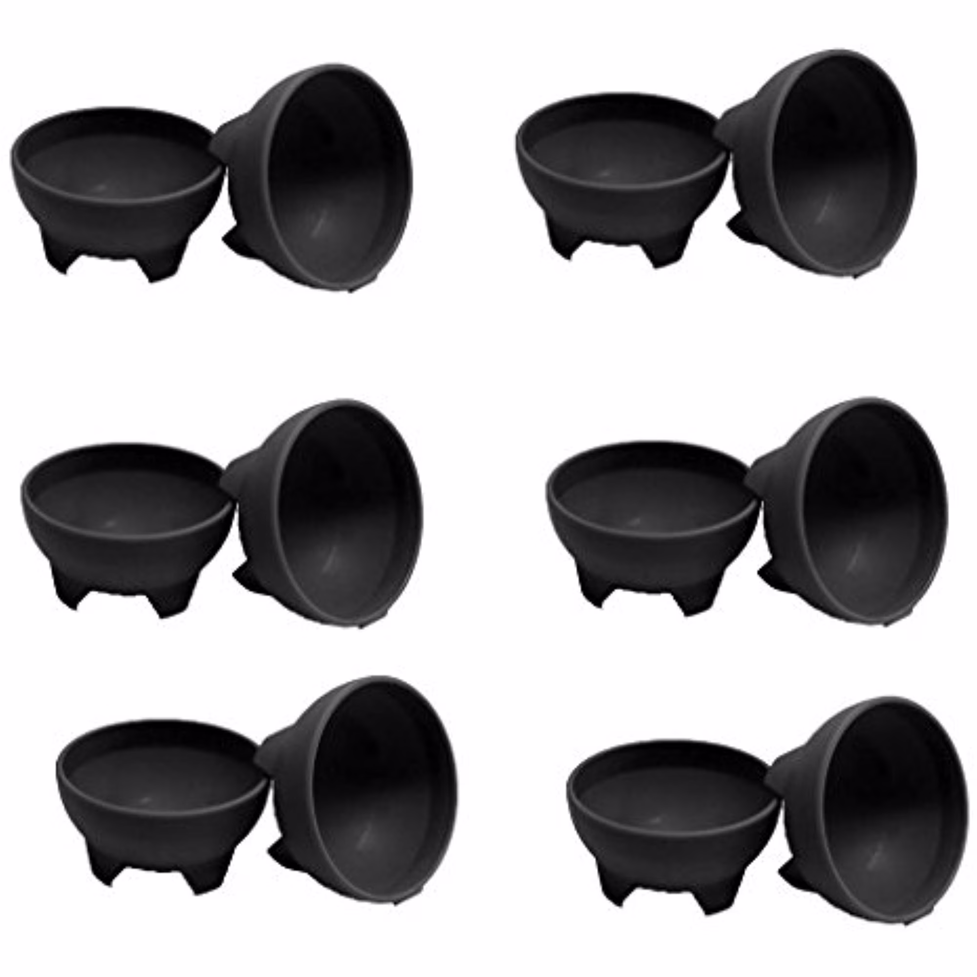 Set of 12 Black Black Duck Brand 4.5