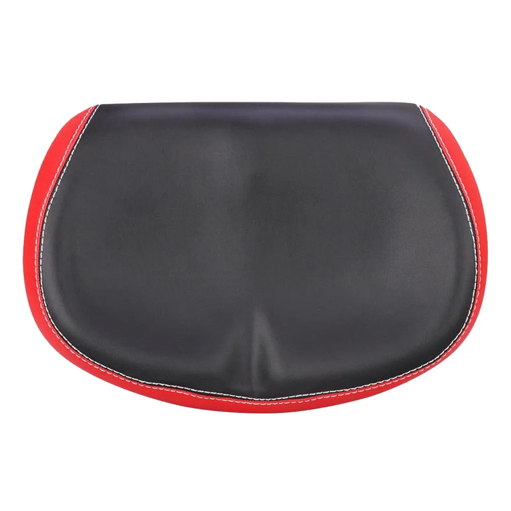 Bike Seat, Wide Large Saddle, Seat Cushion Padded, Elastic Seat Cushion, for Bike Saddle Sports Cycling red