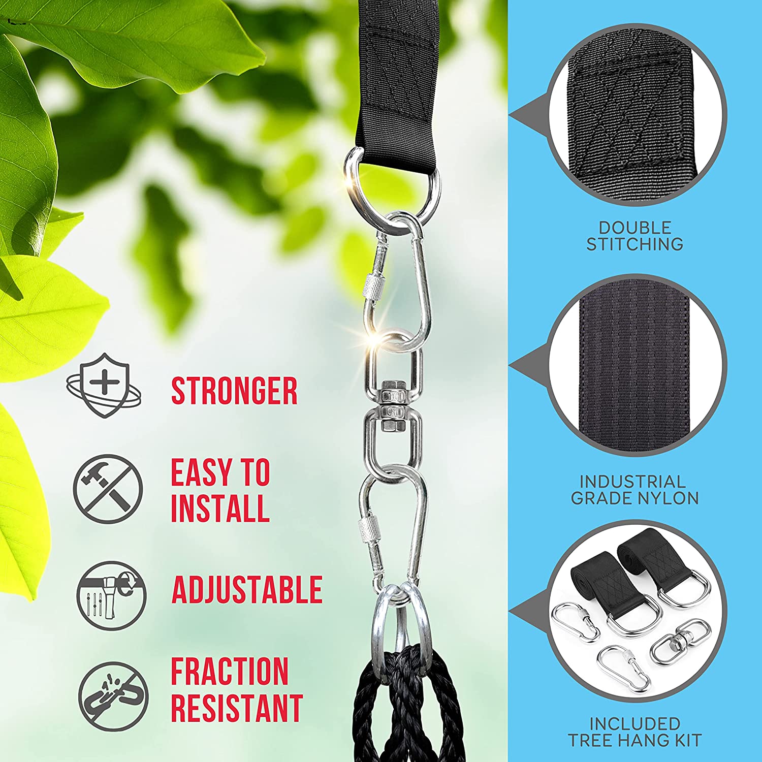 Tree Play Tent Hangout For Kids Indoor Outdoor Flying Saucer Floating Platform Swing Treepod Inside Outside House Canopy-Includes Hammock Pod Hang Kit And Swinging Swivel Spinner