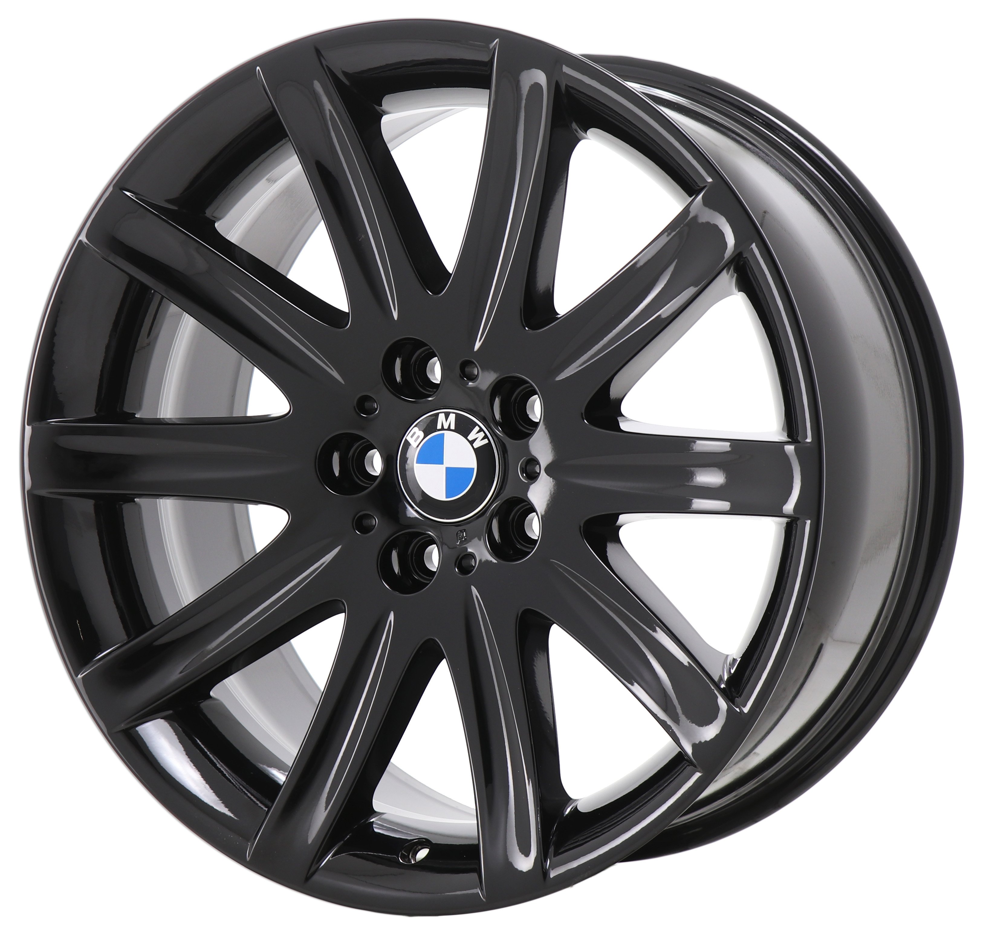 BMW 745i 2002 - 2012 GLOSS BLACK Factory OEM Wheels Rims (Not Replicas) (W)