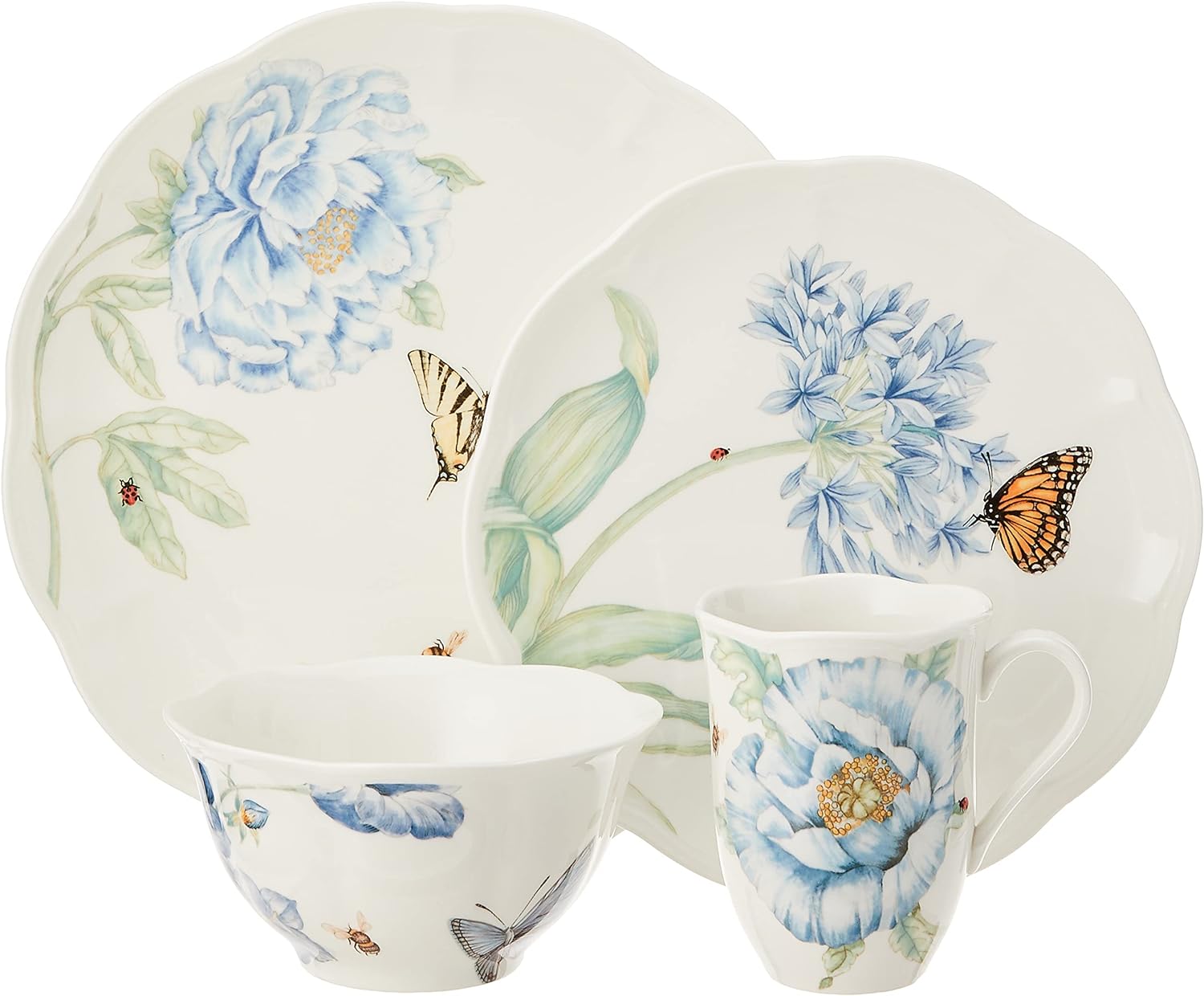 833421 Meadow Blue 4-Piece Place Setting