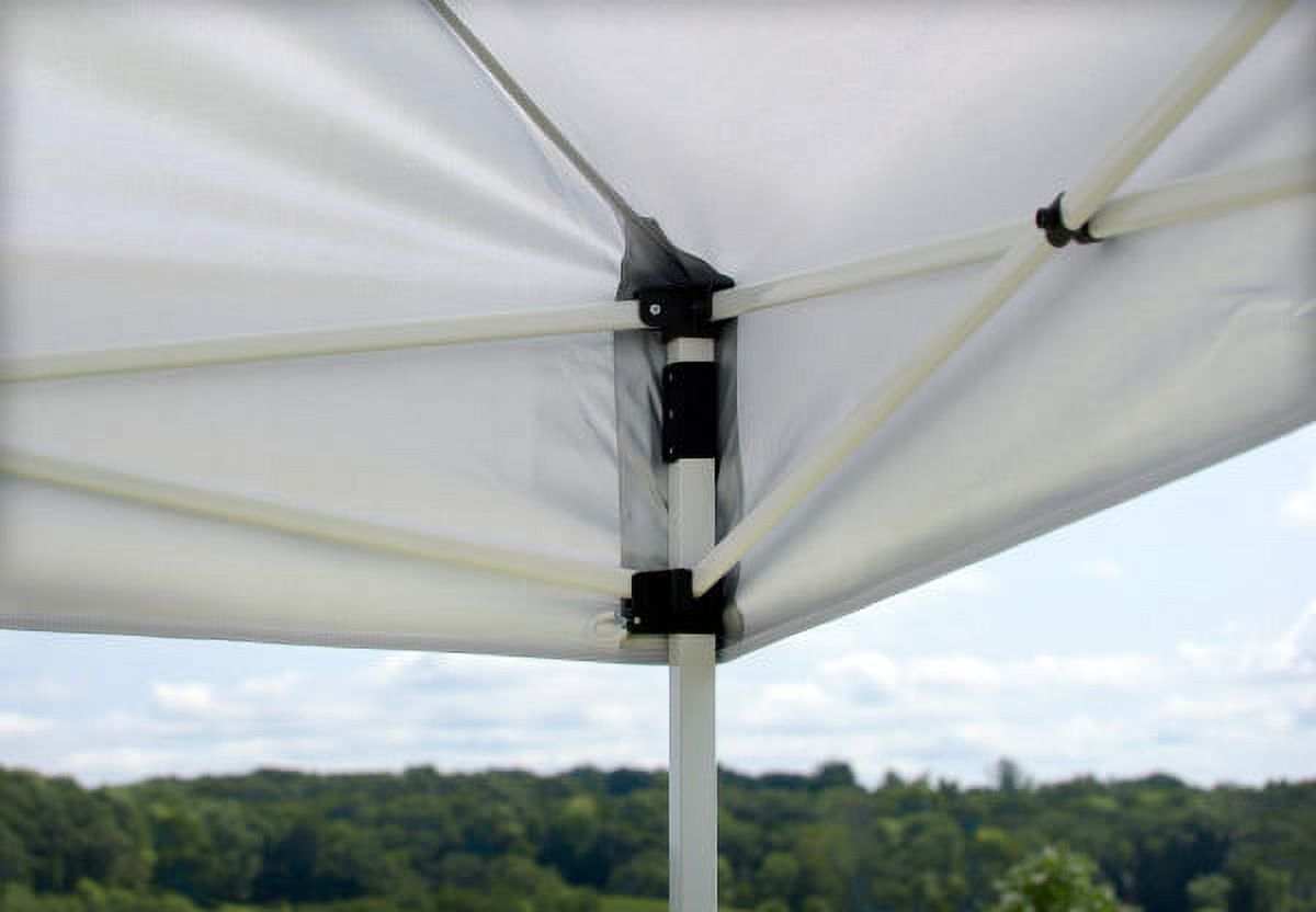 Quik Shade 10' x 15' White Pop-up Outdoor Canopy