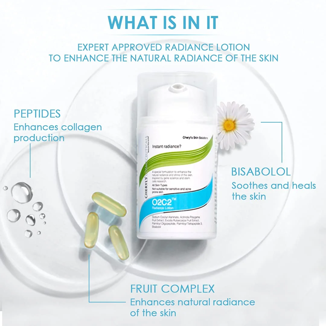 Cheryl's Cosmeceuticals O2C2 Radiance Lotion (50gm)