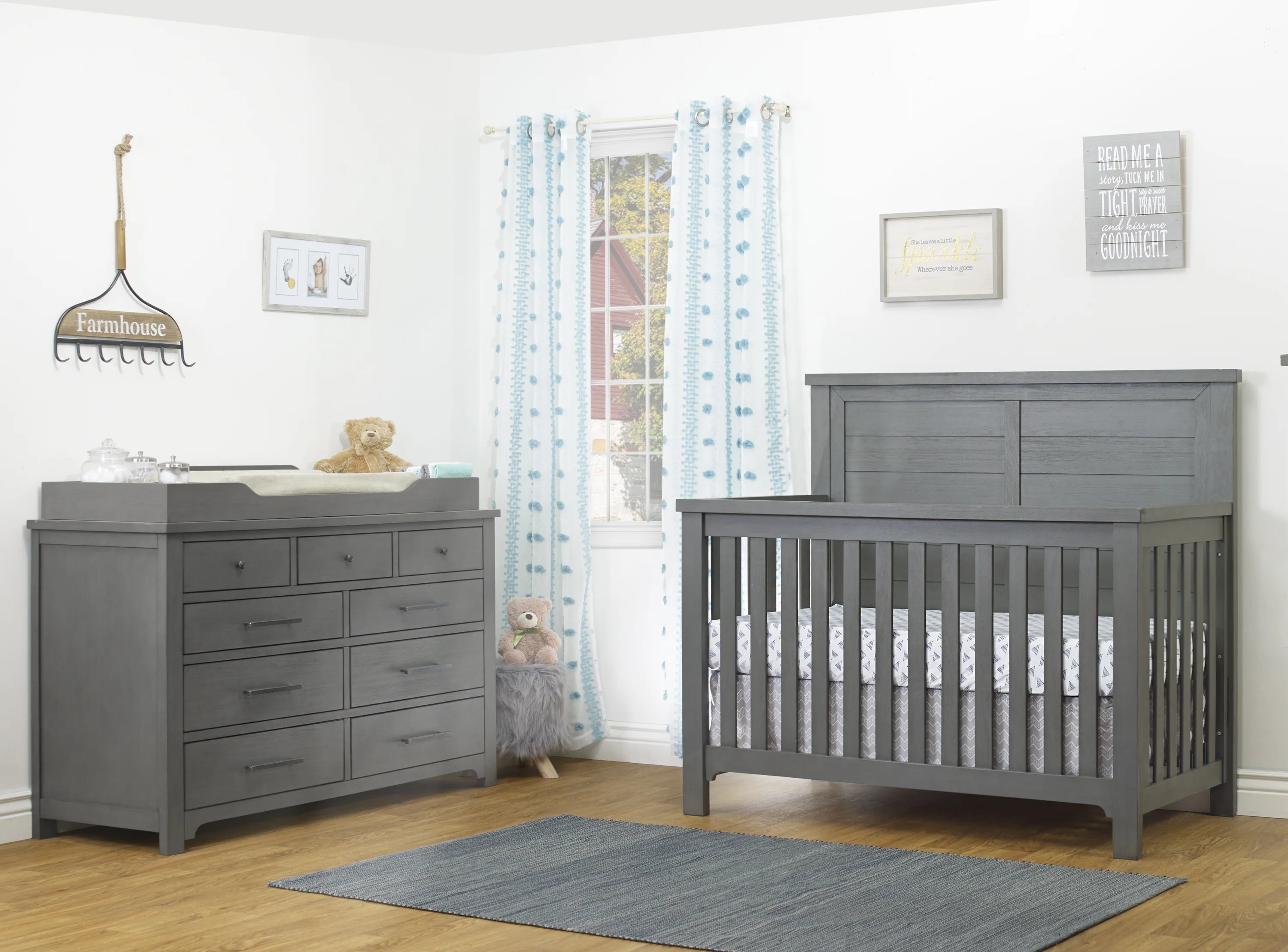 Sorelle Farmhouse Double Dresser