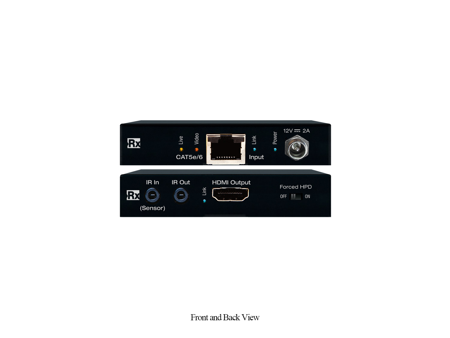 Key Digital 4K/UHD 18Gbps HDR HDMI Extender (Transmitter/Receiver) Kit up to 115ft/35m