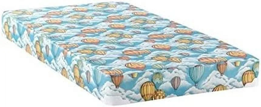 Bowery Hill Twin Bunk Bed Mattress in Blue