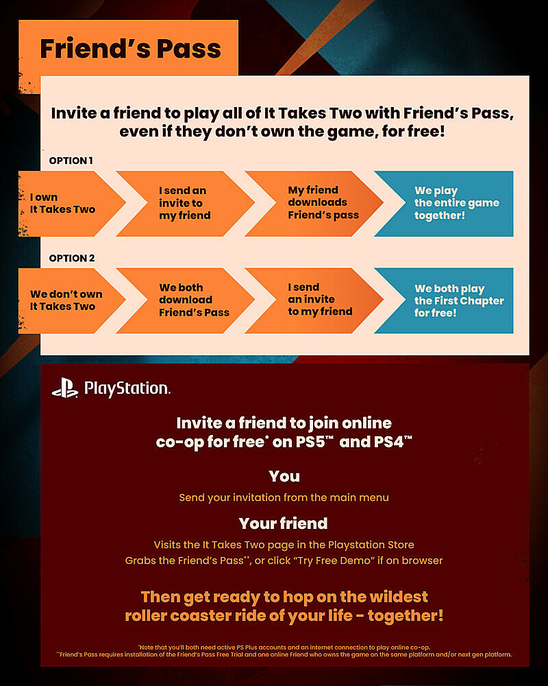 It Takes Two - PlayStation 4, PlayStation 5
