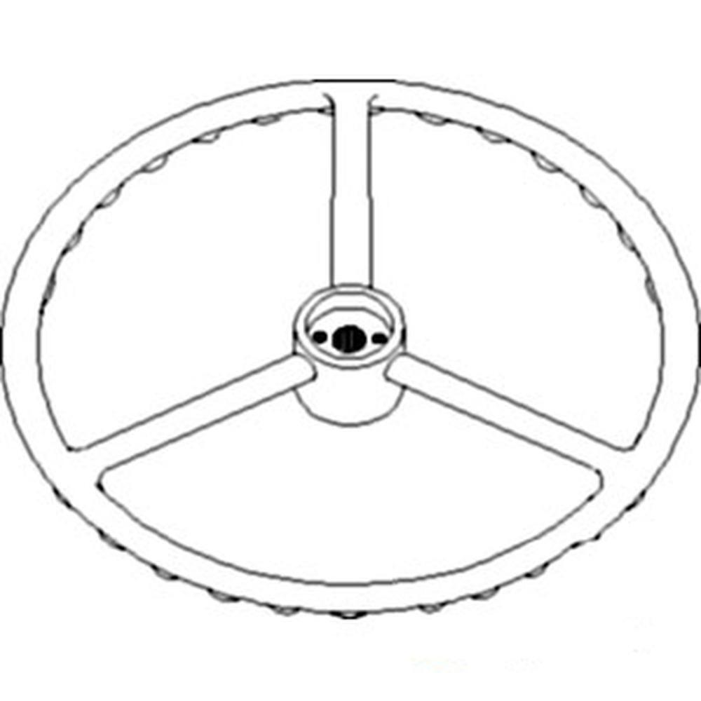 Fits John Deere Fits JD 3300 COMBINE 4010 4020 4400 45 4520 4620 STEERING WHEEL