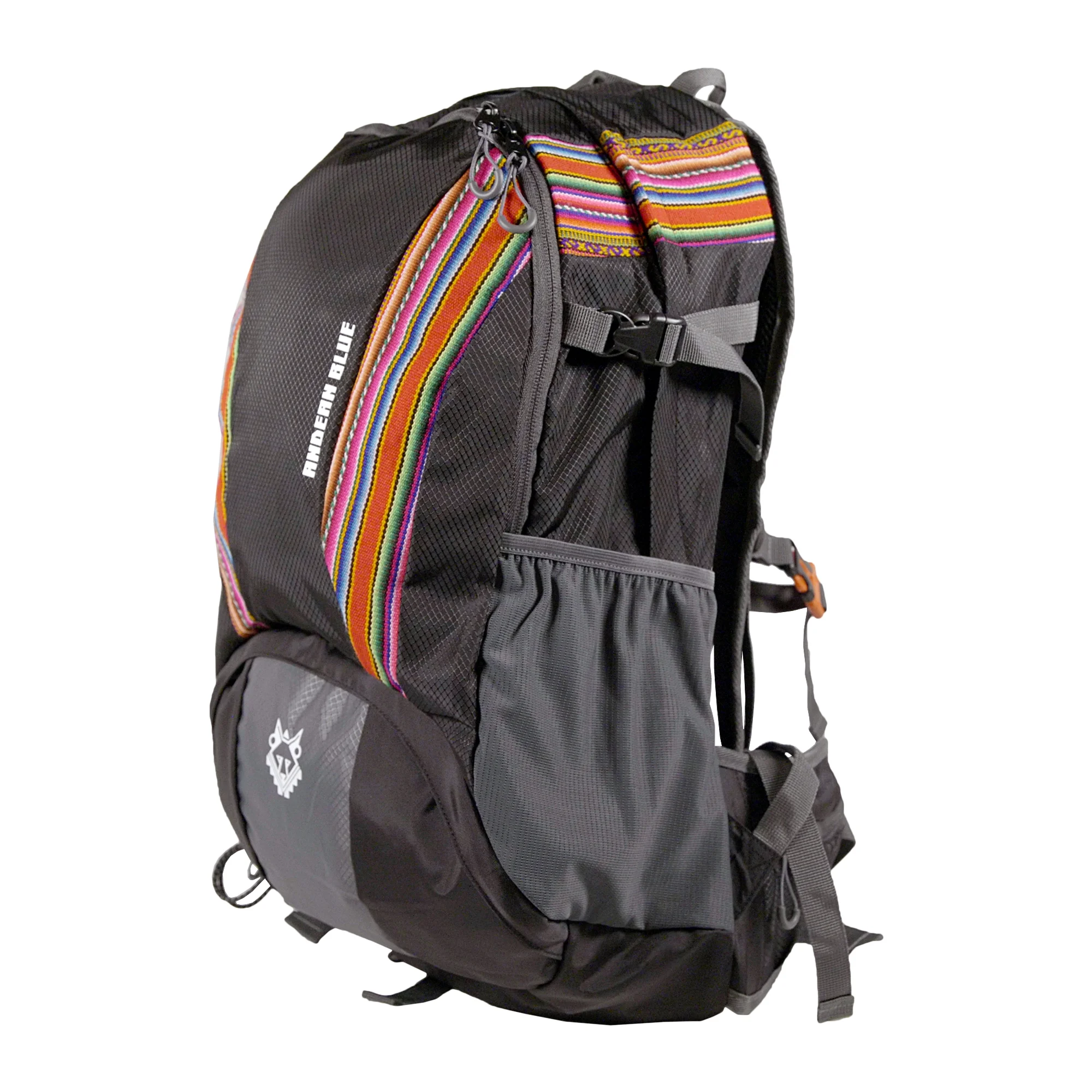 Andean Blue Wanderer (Red) Lightweight Hiking Backpack -20L with Hydration Sleeve and Rain Cover