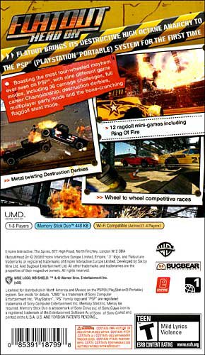FlatOut Head On - PlayStation Portable