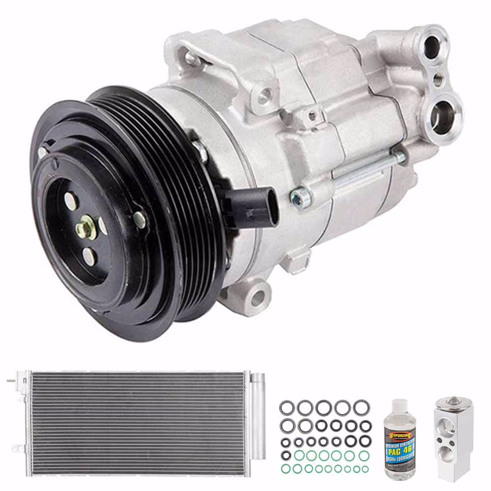 For Chevrolet Sonic 2012 OEM AC Compressor w/ Condenser Drier - Buyautoparts