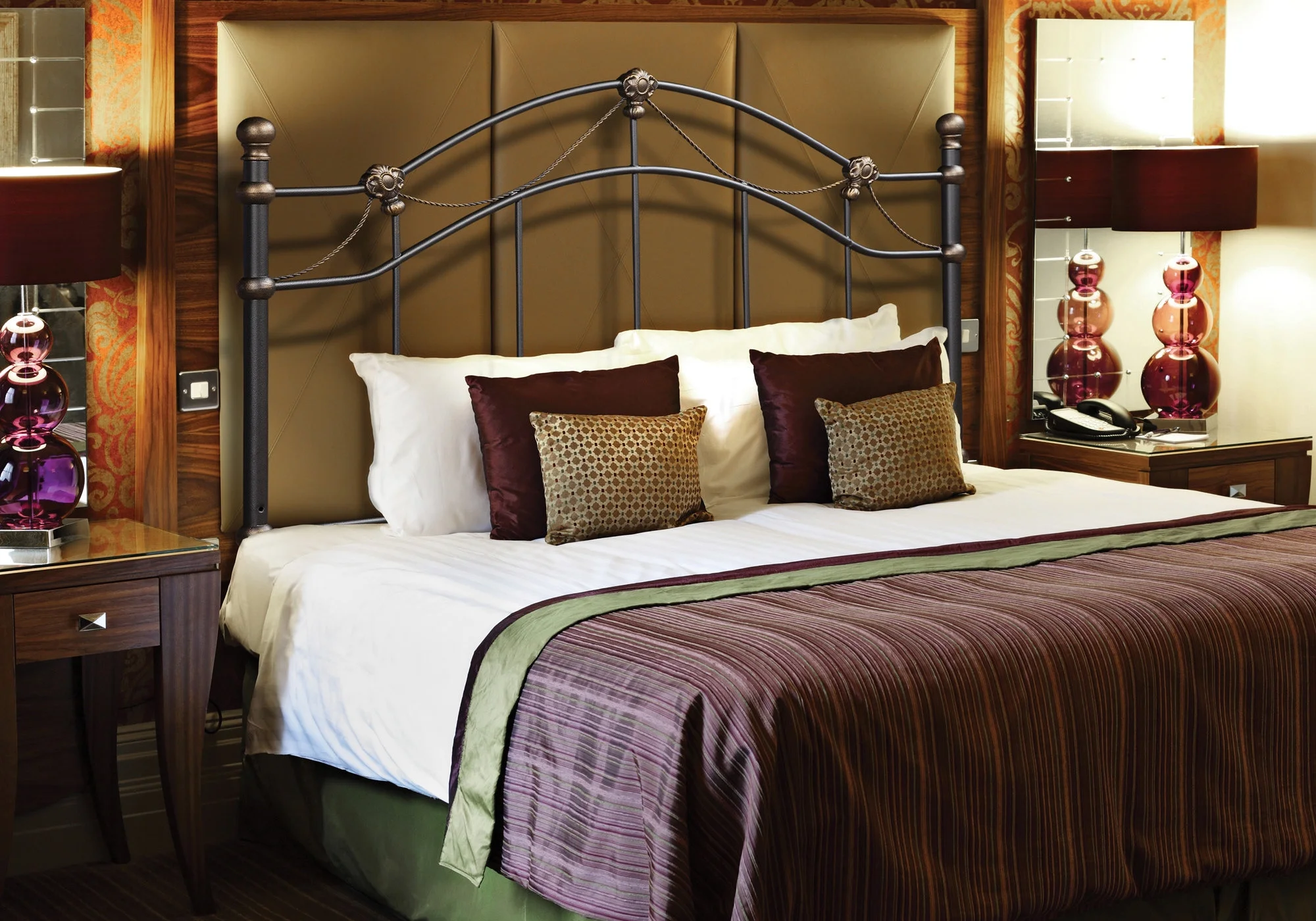 Monarch Specialties Bed Queen Or Full Size, Black Headboard Or Footboard