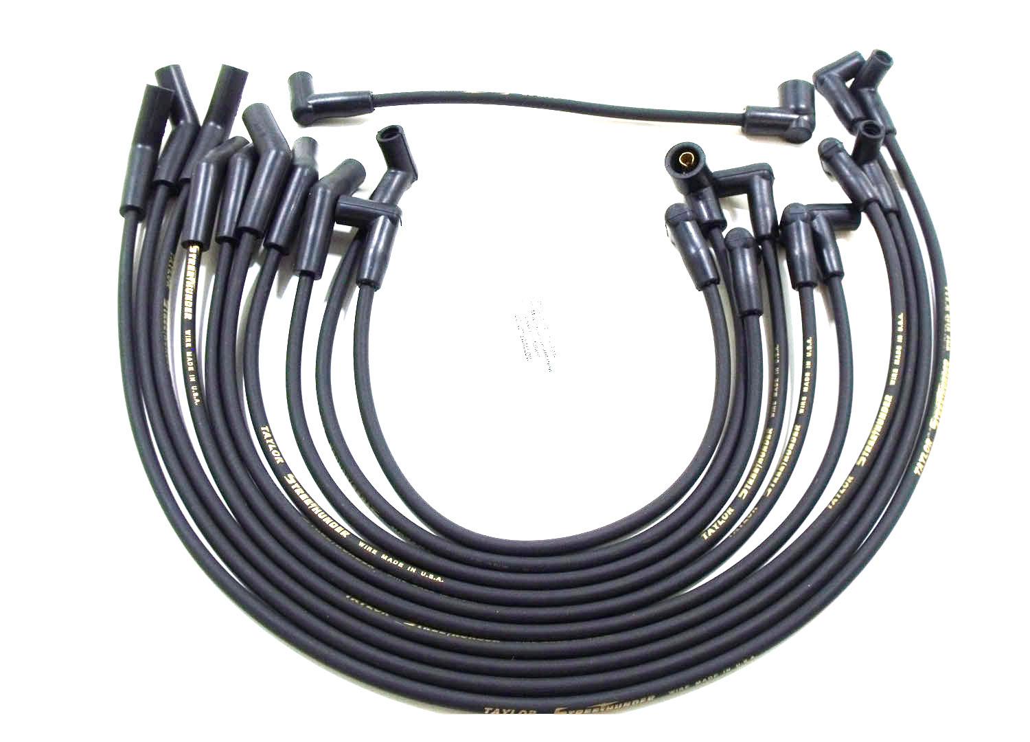 Taylor Wire / Vertex 51055 TAY51055 STREETHUNDER CUSTOM 8 CYL BLACK Fits select: 1977-1983 FORD F100, 1989-1990 FORD F250