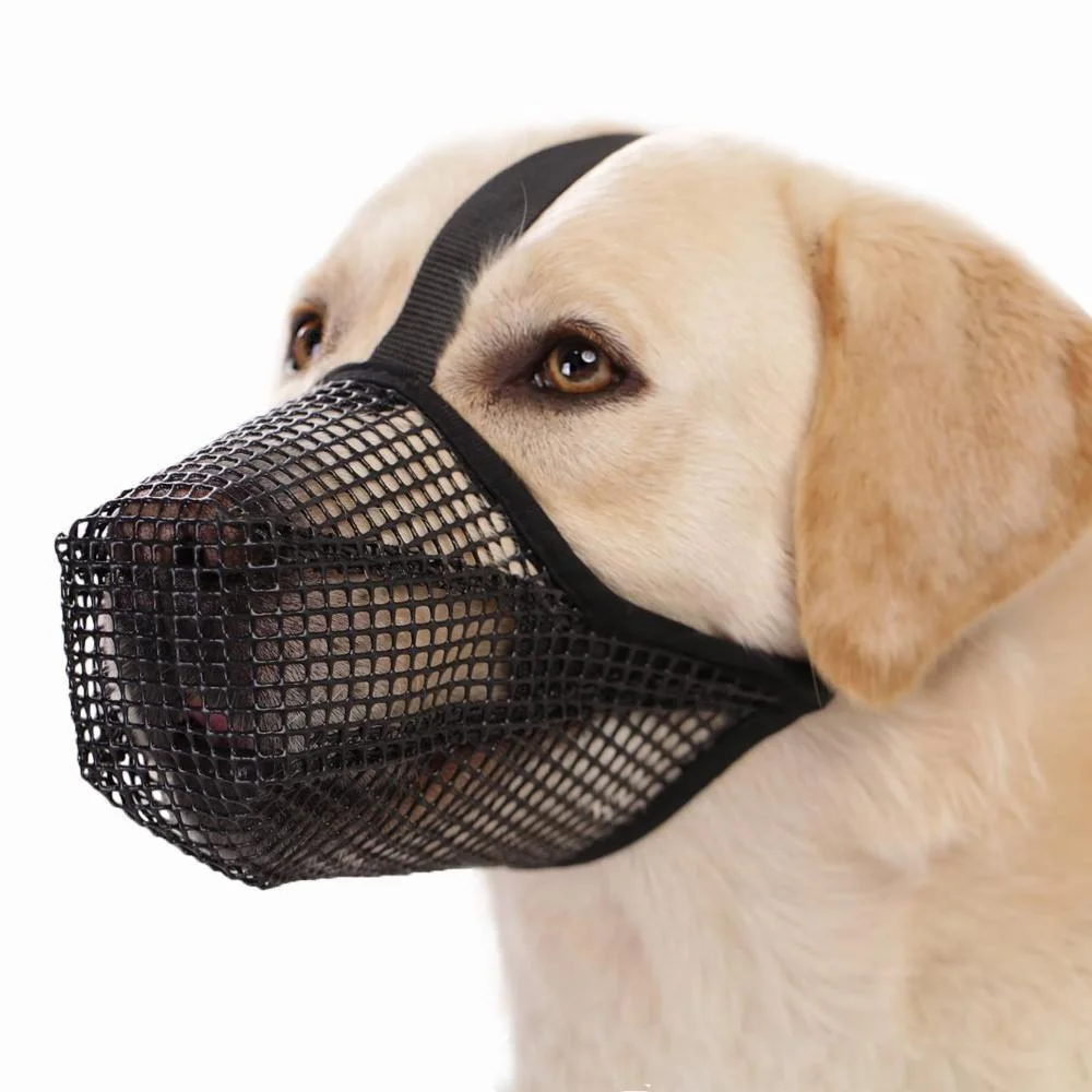 Anti-lick Pet Muzzle Breathable Anti-Biting Chewing Licking Dog Muzzle