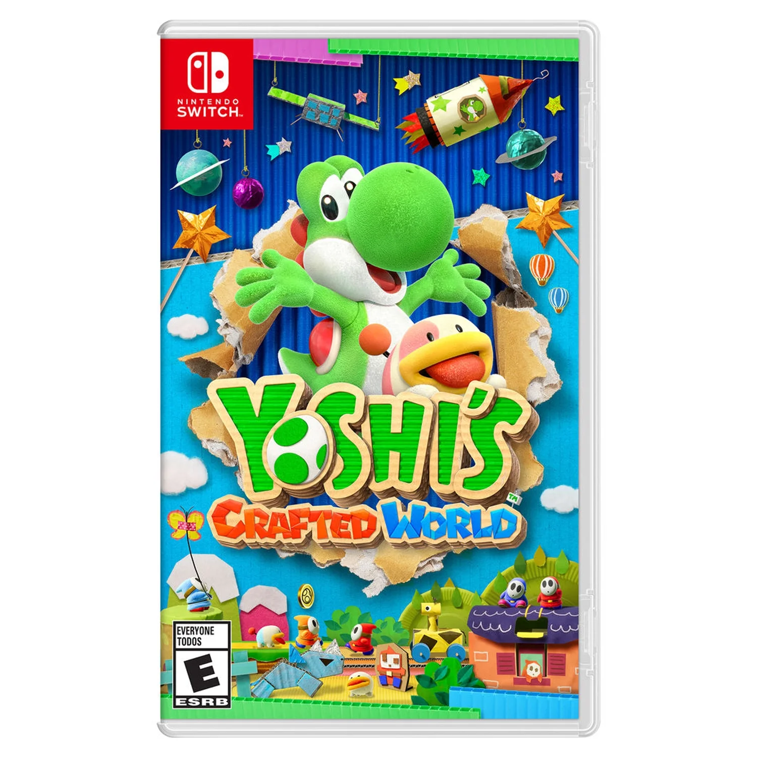 Yoshi's Crafted World + Minecraft - Two Game Bundle - Nintendo Switch