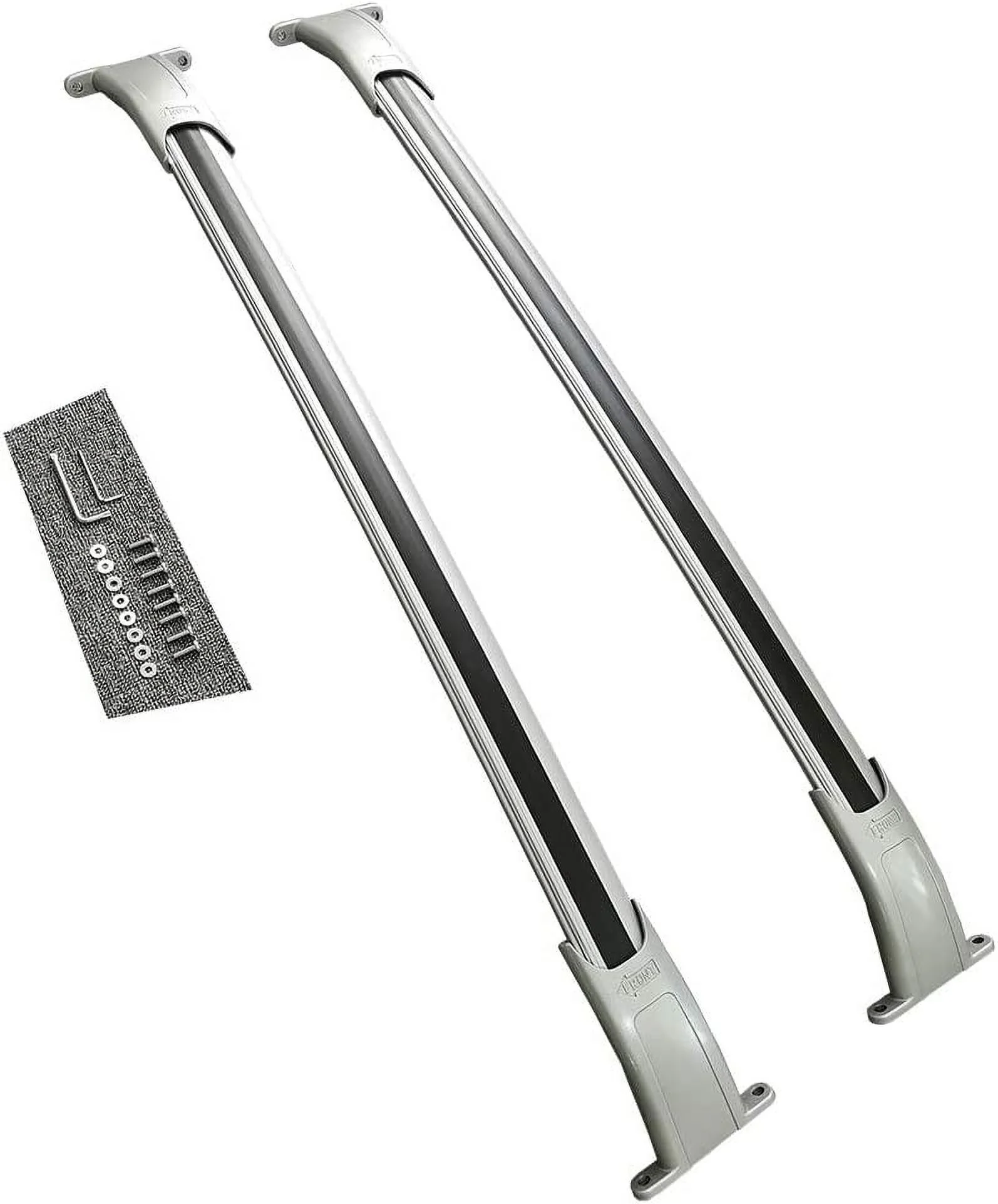 Silver Roof Rack Crossbars Cargo Bars 2015-2020 for GMC Yukon XL Chevy Tahoe Suburban Escalade ESV