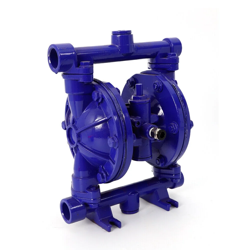 Fichiouy 12GPM Air-Operated Double Diaphragm Pump 1/2