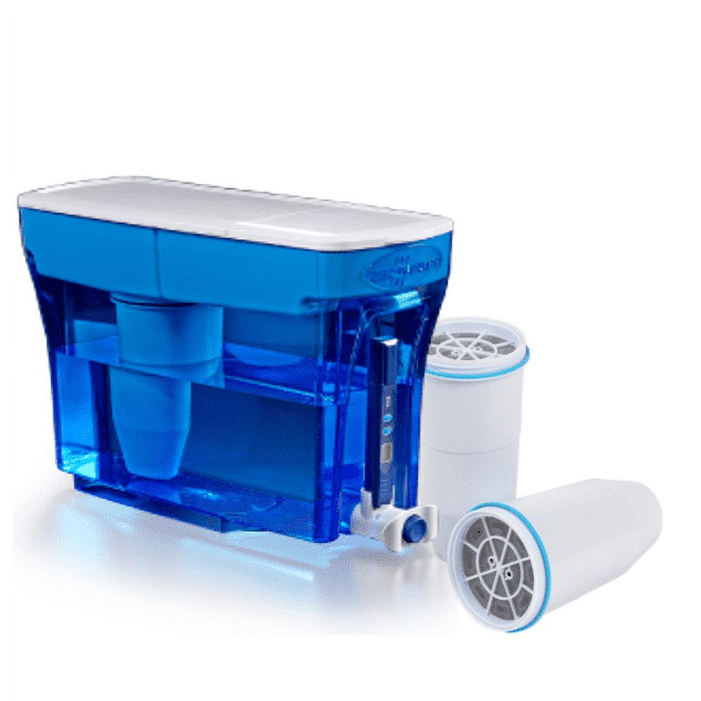 Zerowater 23 cup dispenser with extra two filter