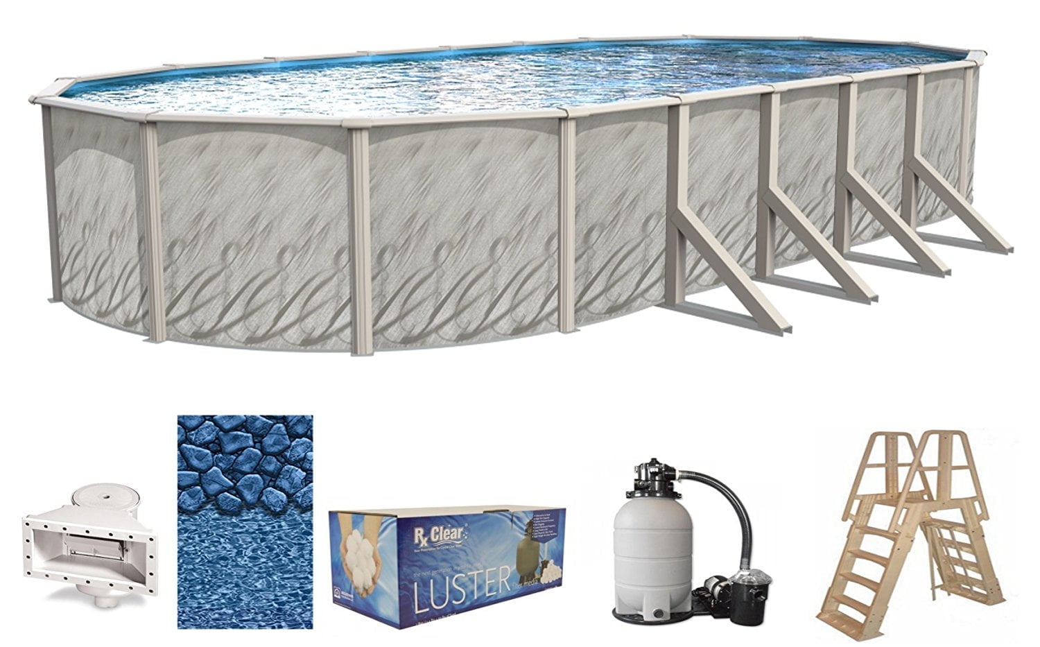 Lake Effect Pools Meadows 12' x 24' x 52