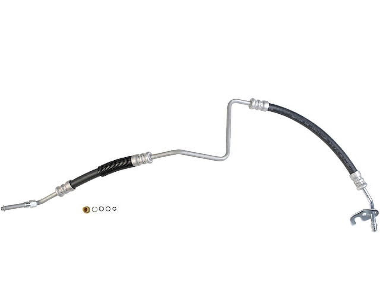 Power Steering Pressure Line Hose Assembly - Compatible with 2006 - 2010 Hummer H3 Base 3.7L 5-Cylinder 2007 2008 2009