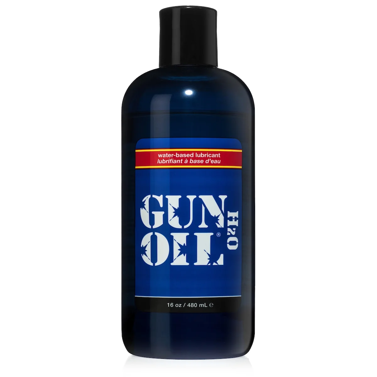 GUN OIL H2O Lube - Water Based Liquid Personal Lubricant - 16oz Bottle - DISCREET SHIPPING!