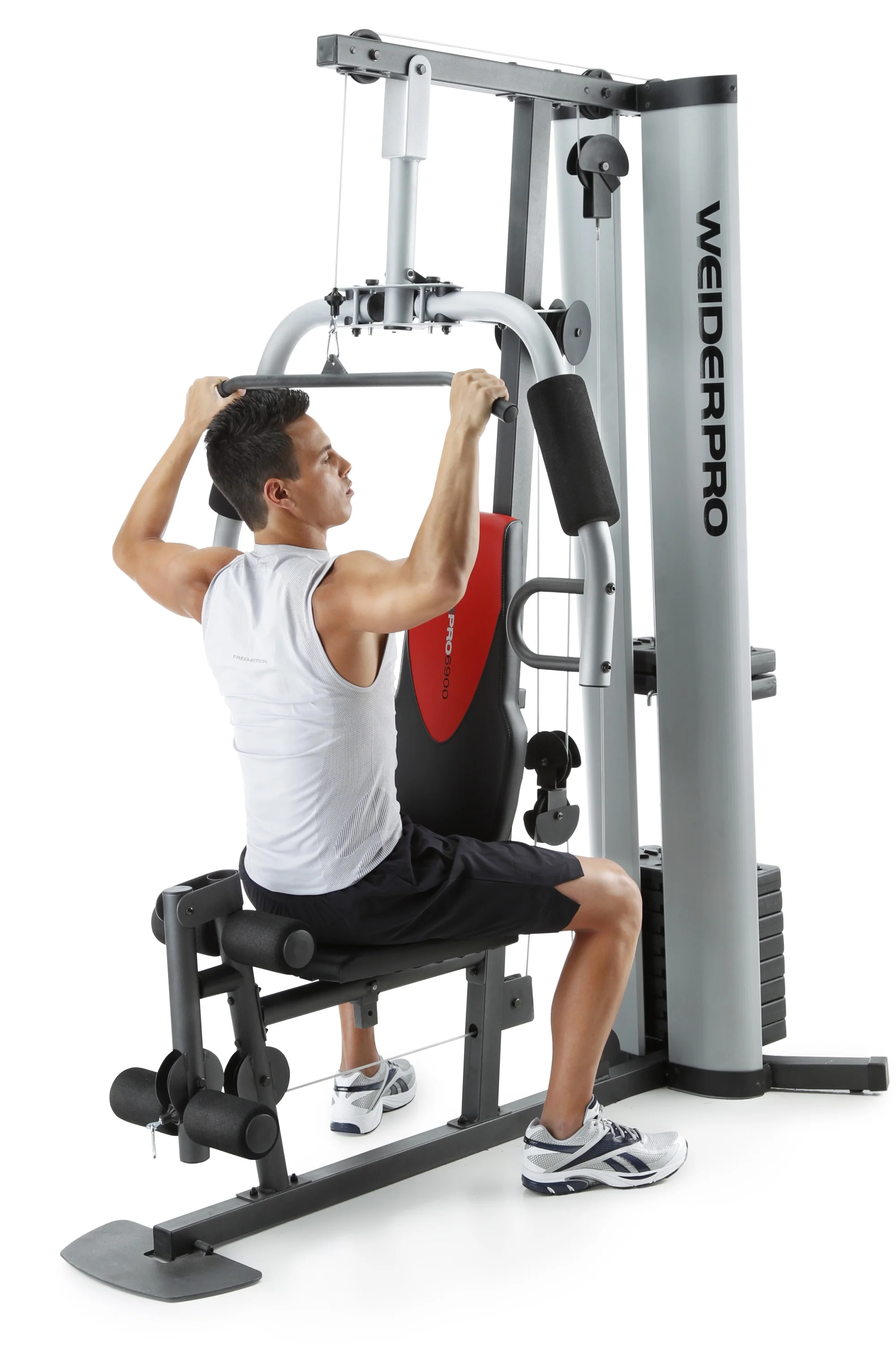 Weider Pro 6900 Home Gym System with 125 Lb. Weight Stack