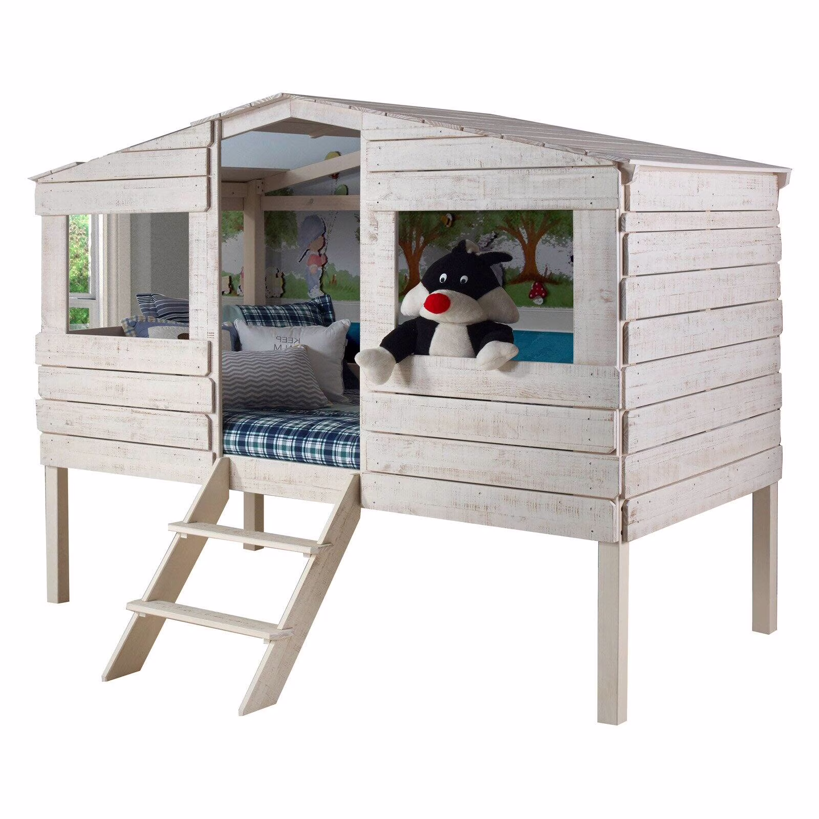 Donco Twin Treehouse Loft Bed