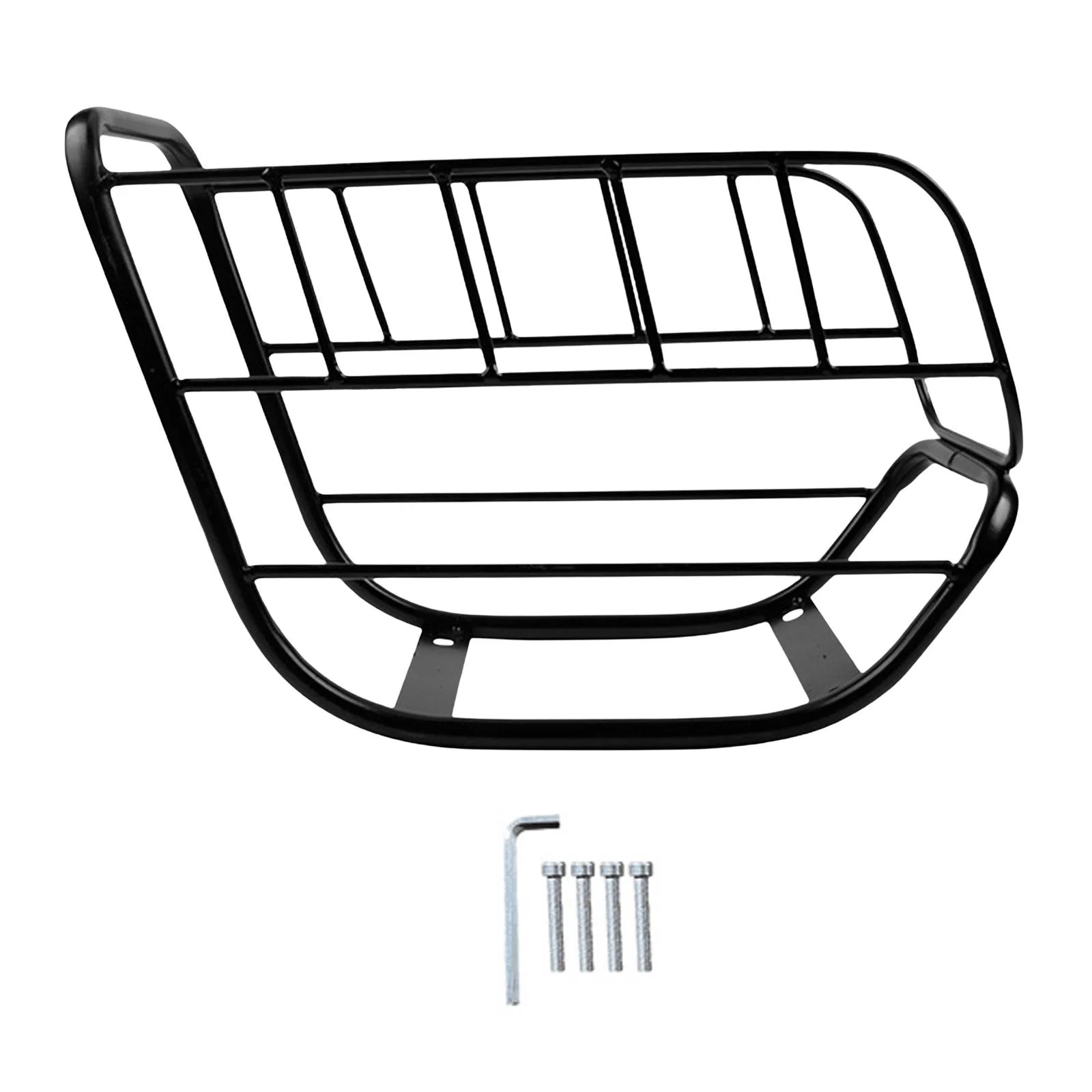 Electric Middle Basket Storage Basket Shopping Organize Basket Metal Bike Basket for U1 Adults Electric Bike Modified