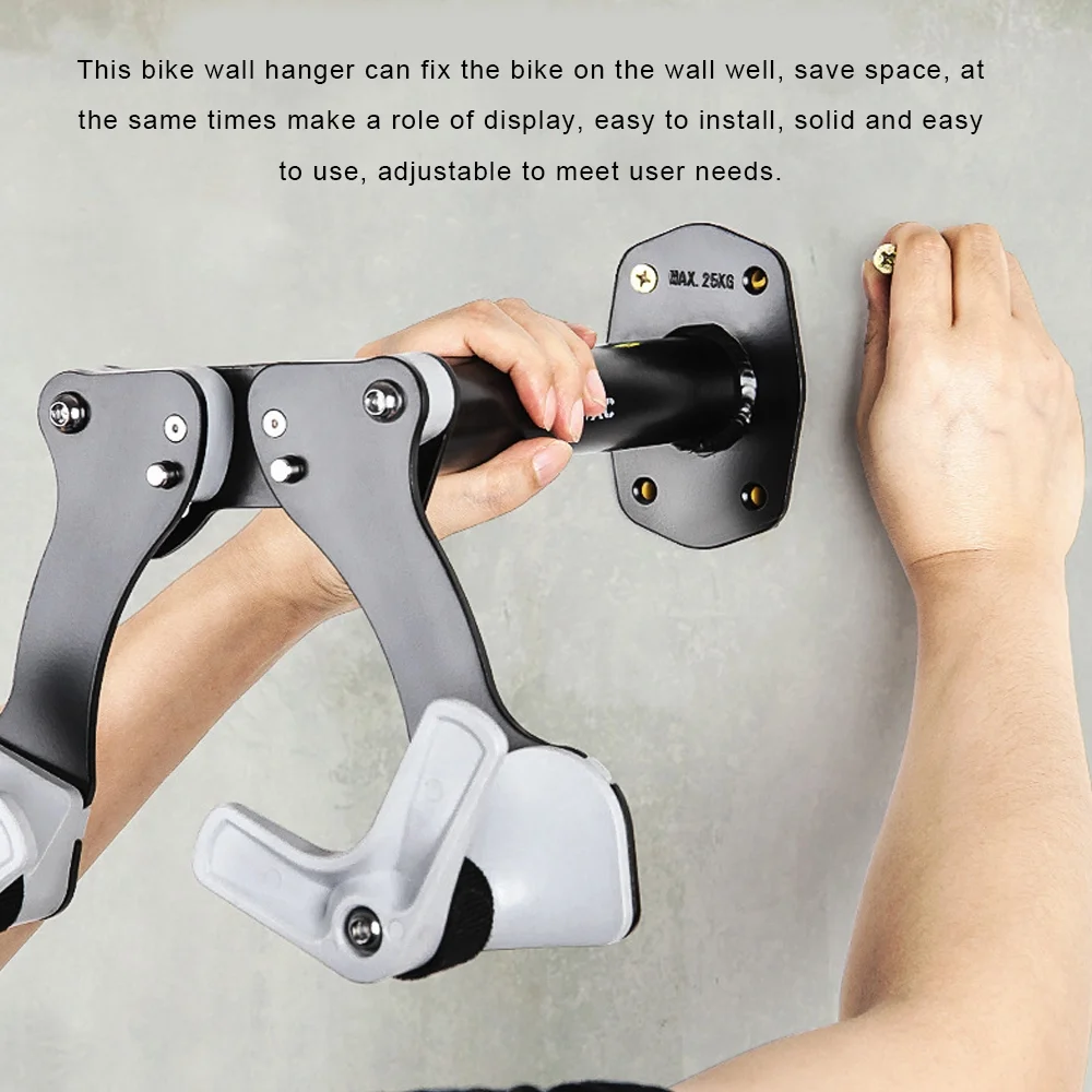 Wall Hangers Road Mountain Bike Wall Hook Adjustable Trailer For 's Balance Car Bike Stand Wall Holder Mount Mountain Bike Storage Wall Mounted Rack Stands Steel Hanger Hook Accessories