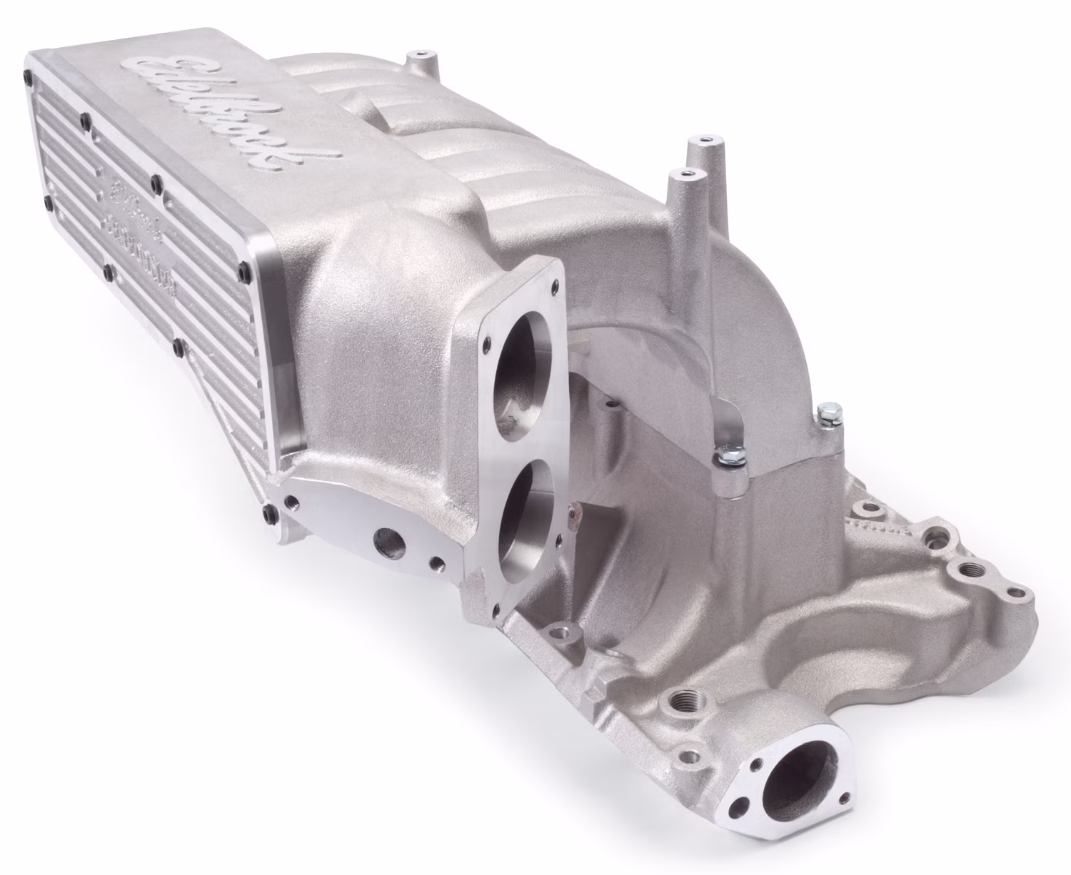 Edelbrock 3881 Performer Series Intake Manifold; w/EGR; Idle-5500 rpm; Modern Design; Street/Hi Performance Use; Fits select: 1988-1996 FORD F250, 1996 FORD F150