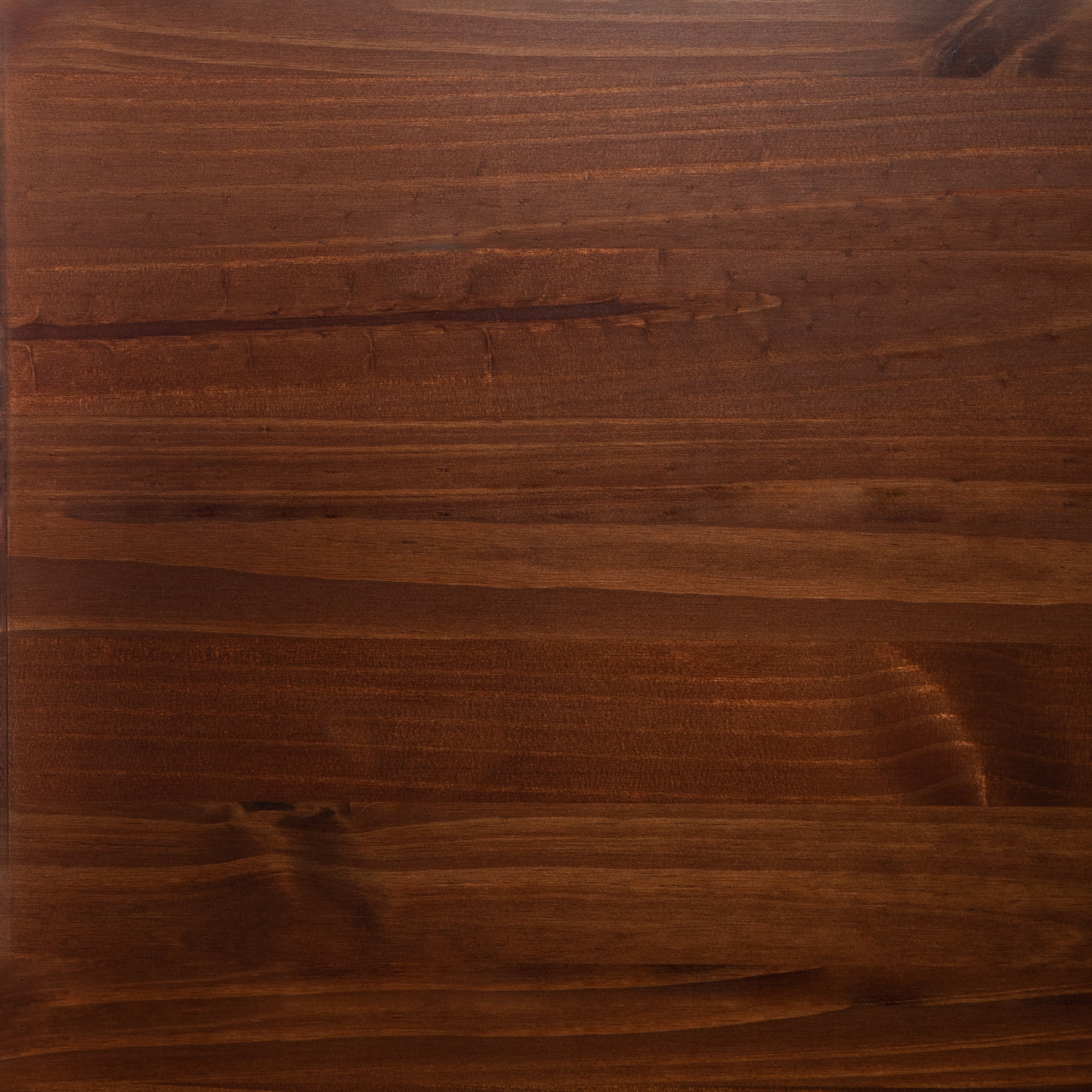 Desert Fields Baneberry Simple Solid Wood Trundle Bed, Walnut